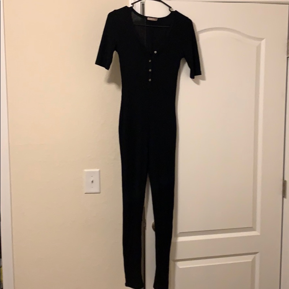 Black jumpsuit